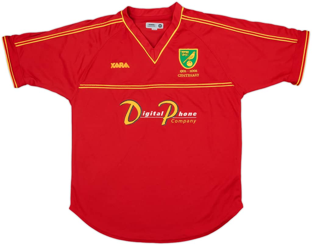 2001-02 Norwich Centenary Away Shirt - 8/10 - (M)