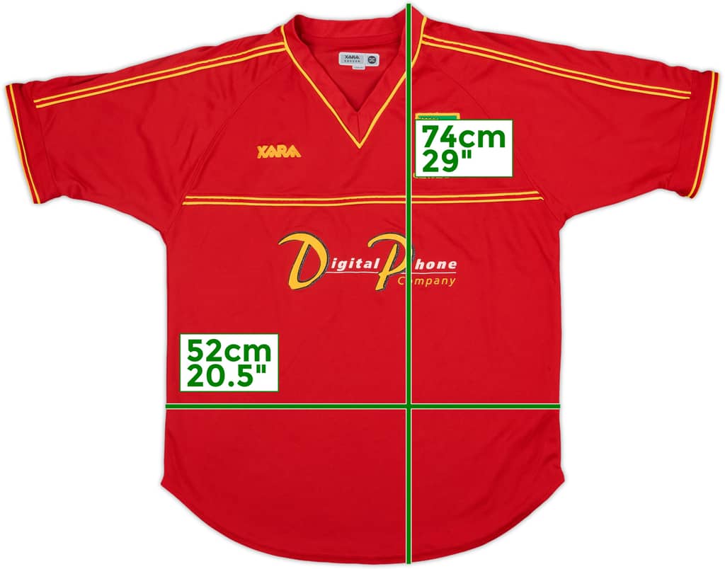 2001-02 Norwich Centenary Away Shirt - 8/10 - (M)