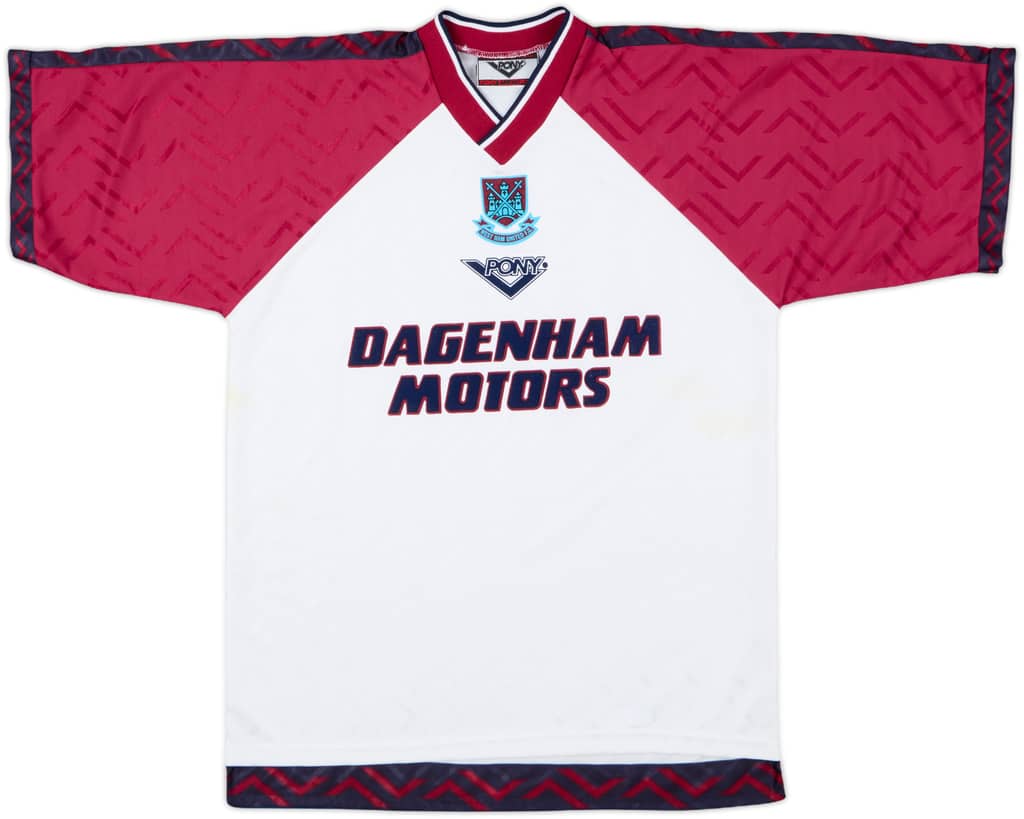 1994-96 West Ham Third Shirt - 8/10 - (M)