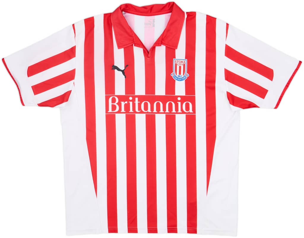 2004-05 Stoke City Home Shirt - 7/10 - (XL)