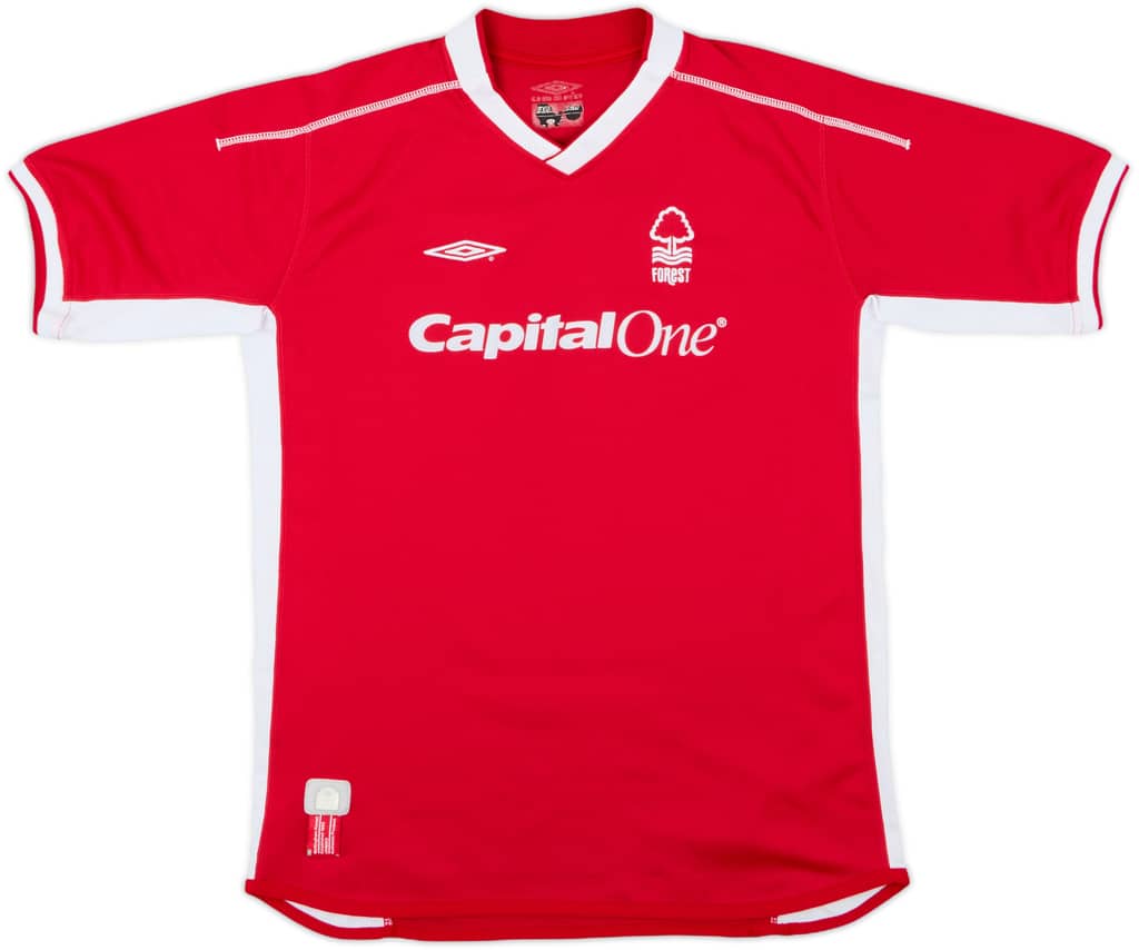 2003-04 Nottingham Forest Home Shirt - 8/10 - (XL.Boys)