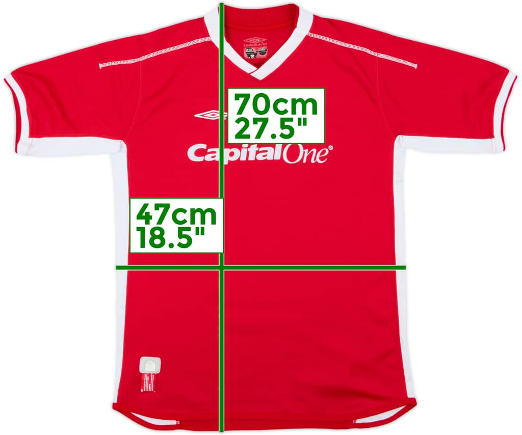 2003-04 Nottingham Forest Home Shirt - 8/10 - (XL.Boys)