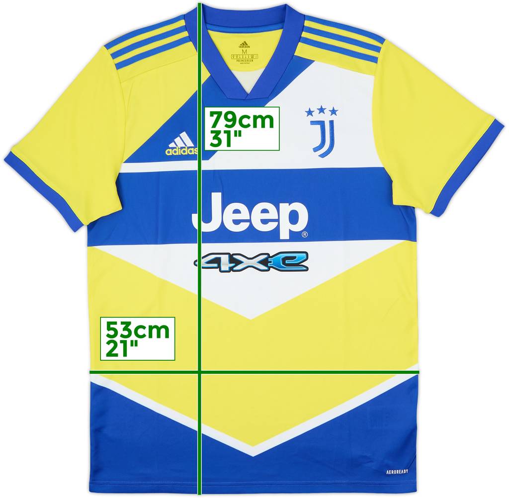 Camiseta de la tercera equipación de la Juventus 2021-22 - 9/10 - (M)