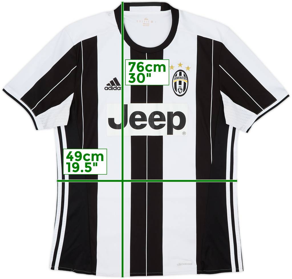 2016-17 Juventus Home Shirt - 7/10 - (M)