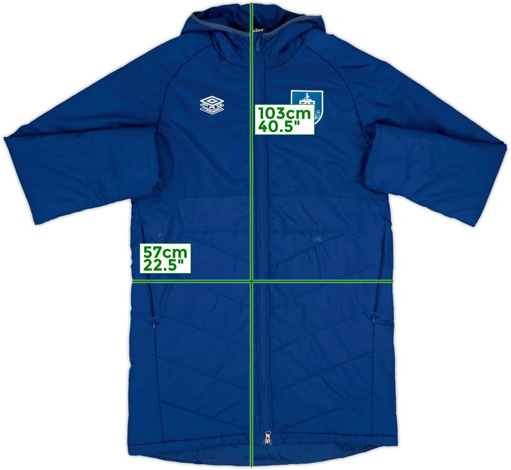 2021-22 Burnley Umbro Padded Bench Coat - 8/10 - (M)