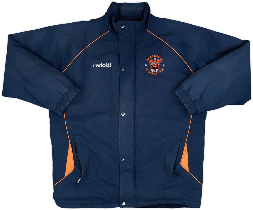 2007-08 Blackpool Carlotti Padded Bench Coat - 6/10 - (L)