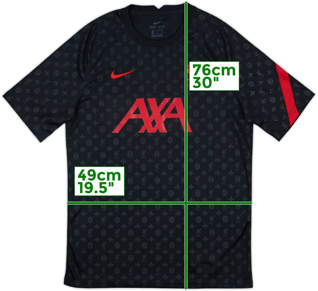 2020-21 Liverpool Nike Training Shirt - 8/10 - (M)