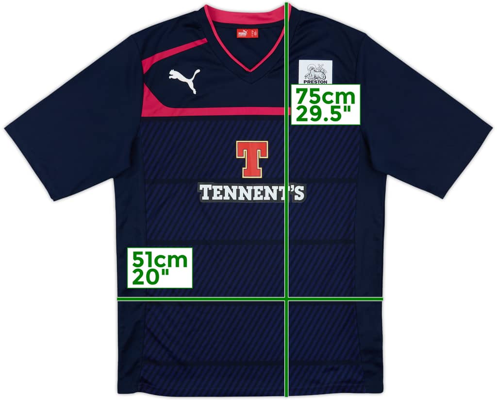 2012-13 Preston North End Away Shirt - 10/10 - (L)