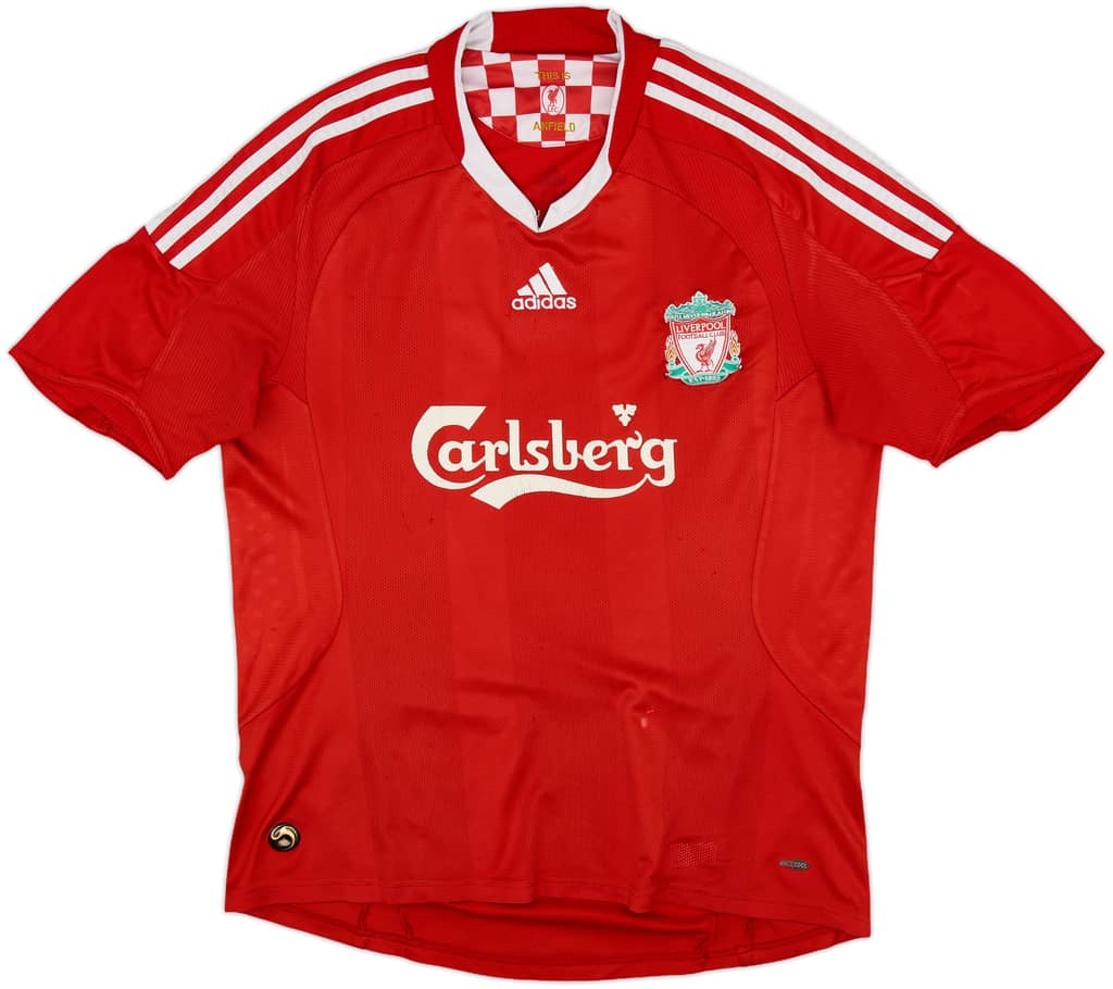 2008-10 Liverpool Home Shirt - 5/10 - (M)