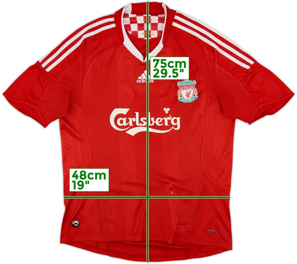2008-10 Liverpool Home Shirt - 5/10 - (M)