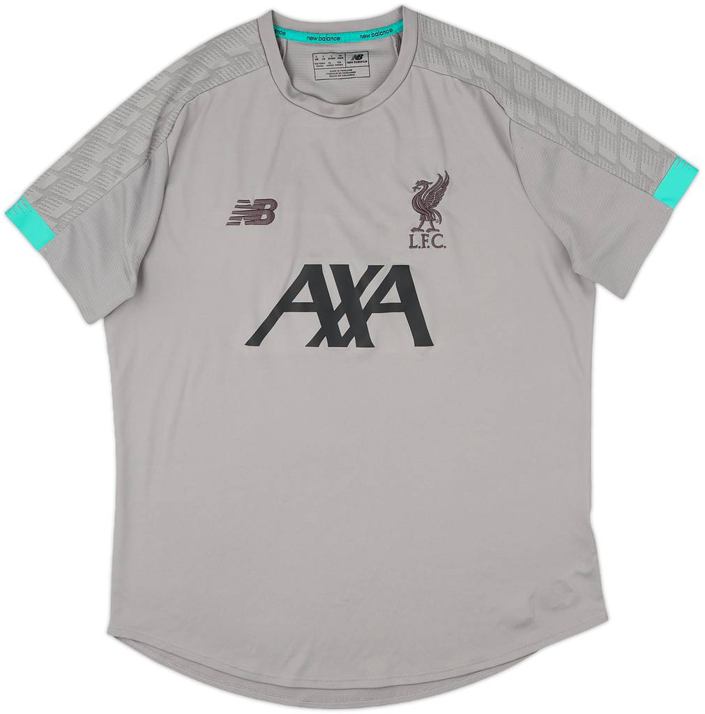 2019-20 Liverpool New Balance Training Shirt - 8/10 - (L)