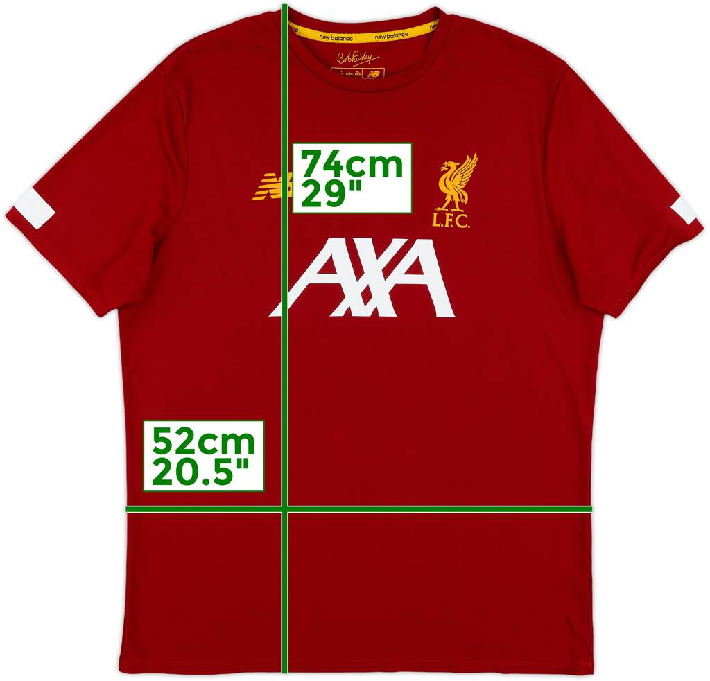 2019-20 Liverpool New Balance Training Shirt - 10/10 - (L)