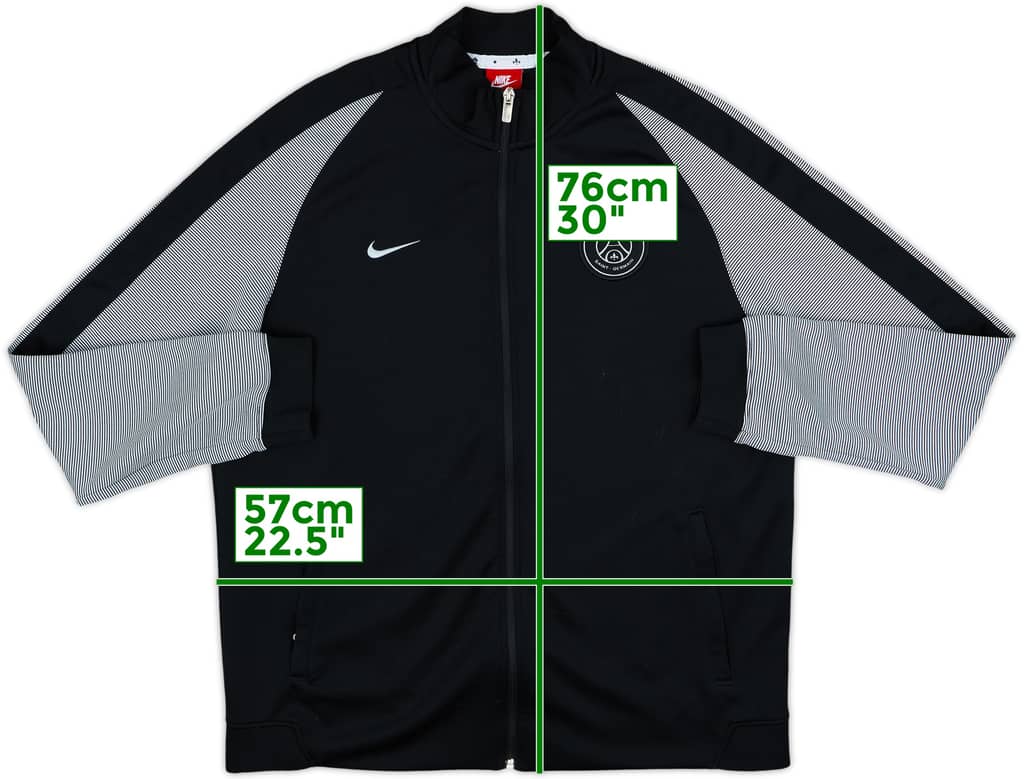 2016-17 Paris Saint-Germain Nike Track Jacket - 8/10 - (XL)