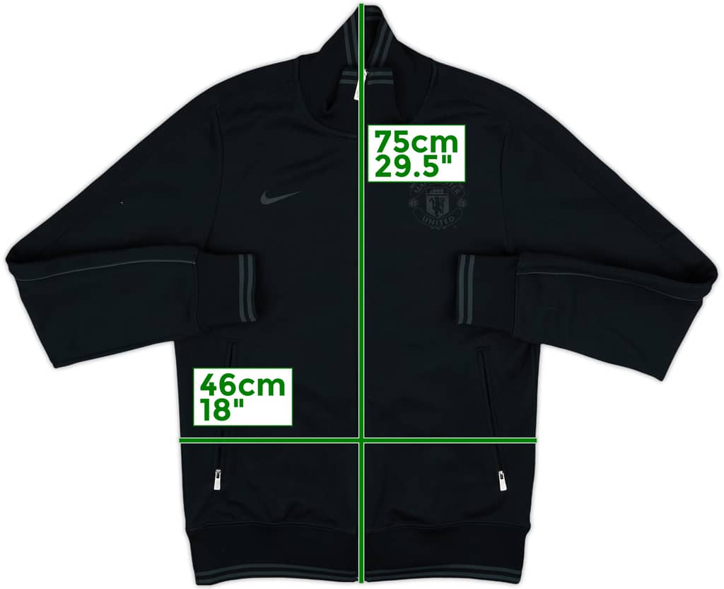 2013-14 Manchester United Nike Track Jacket - 8/10 - (S)