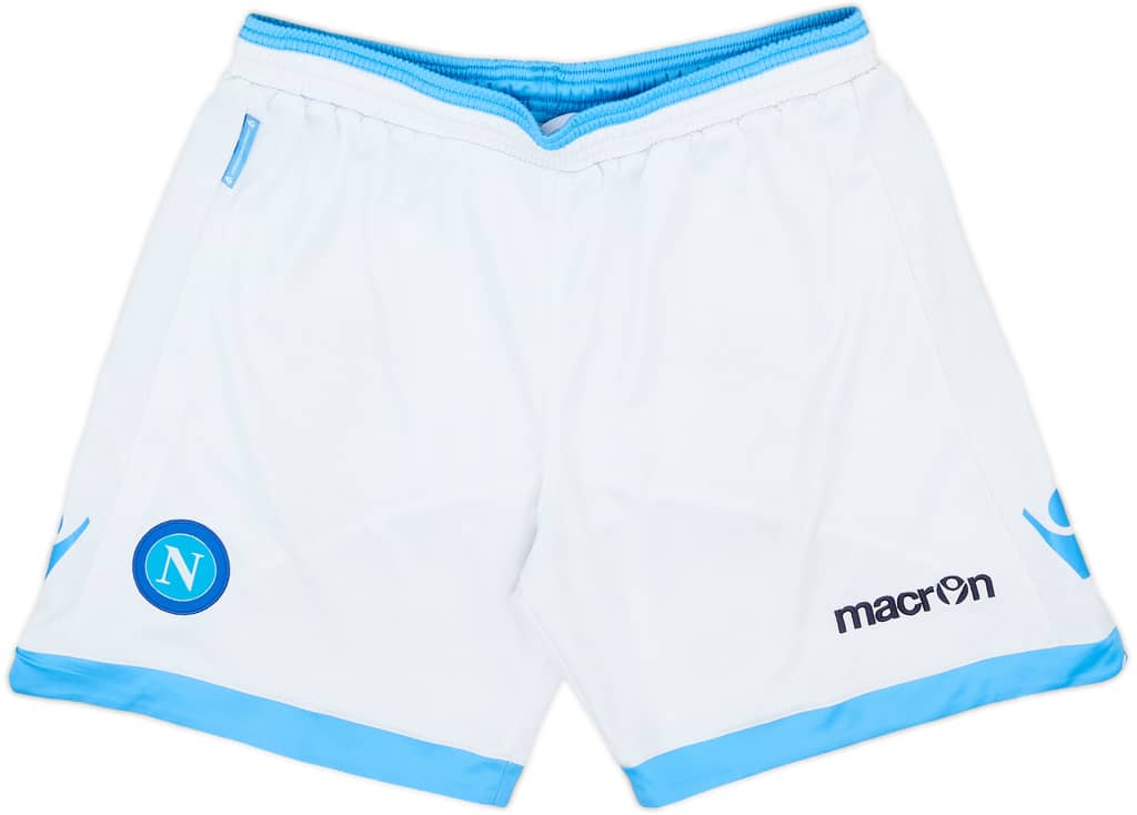 2013-14 Napoli Home Shorts - 6/10 - (M)