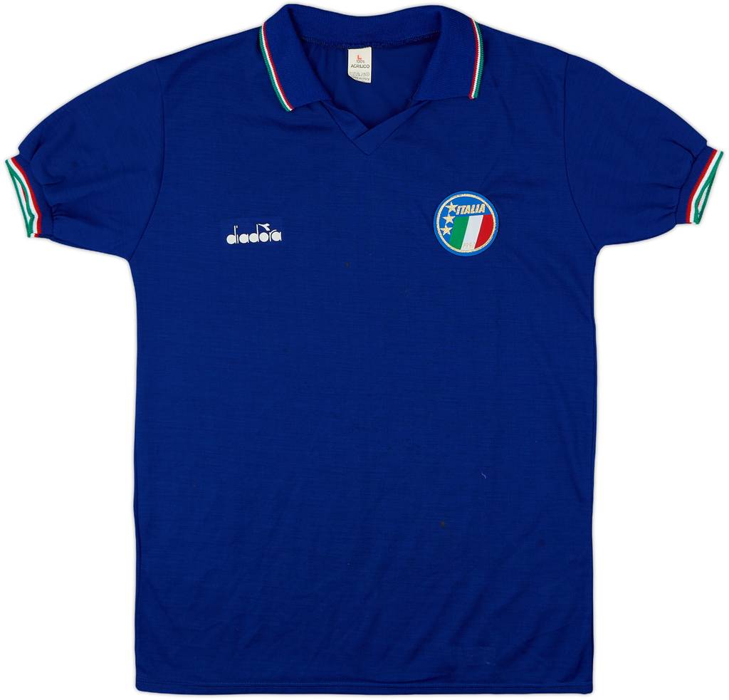 1986-88 Italy Home Shirt - 7/10 - (L)
