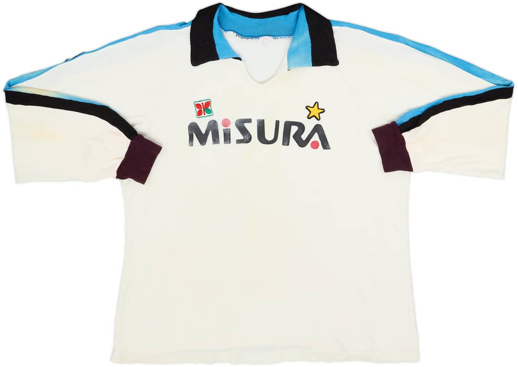 1983-86 Inter Milan Away L/S Shirt - 7/10 - (L)
