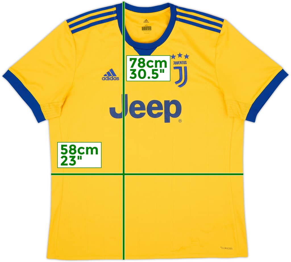 2017-18 Juventus Away Shirt - 8/10 - (XL)