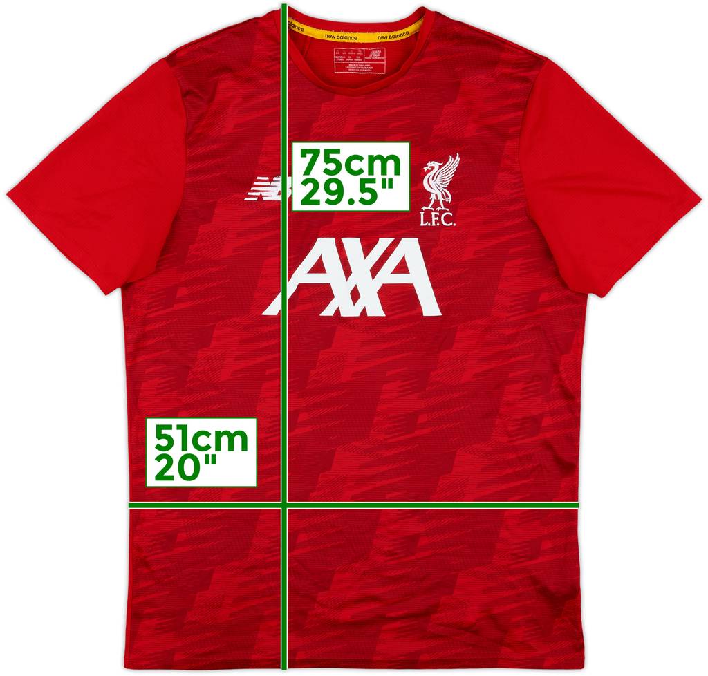 2019-20 Liverpool New Balance Training Shirt - 6/10 - (L)