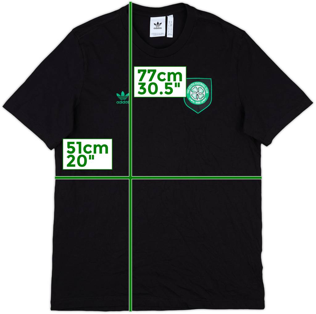 2022-23 Celtic adidas Cotton Tee - 10/10 - (M)