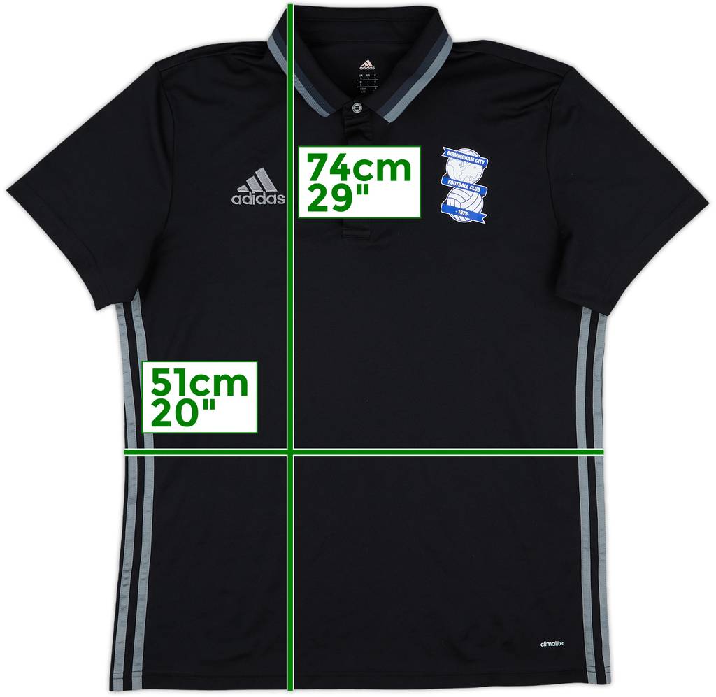 2016-17 Birmingham adidas Polo Shirt - 10/10 - (L)