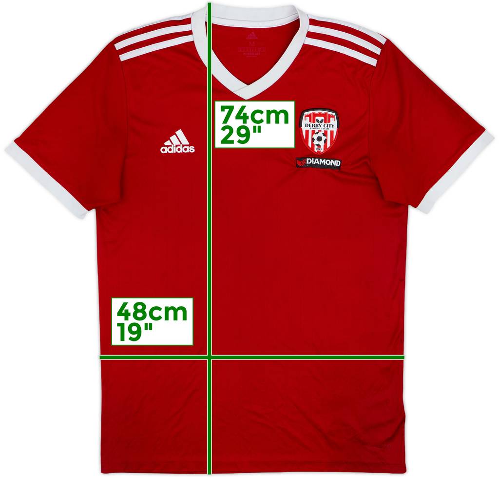 2019 Derry City adidas Training Shirt - 6/10 - (M)