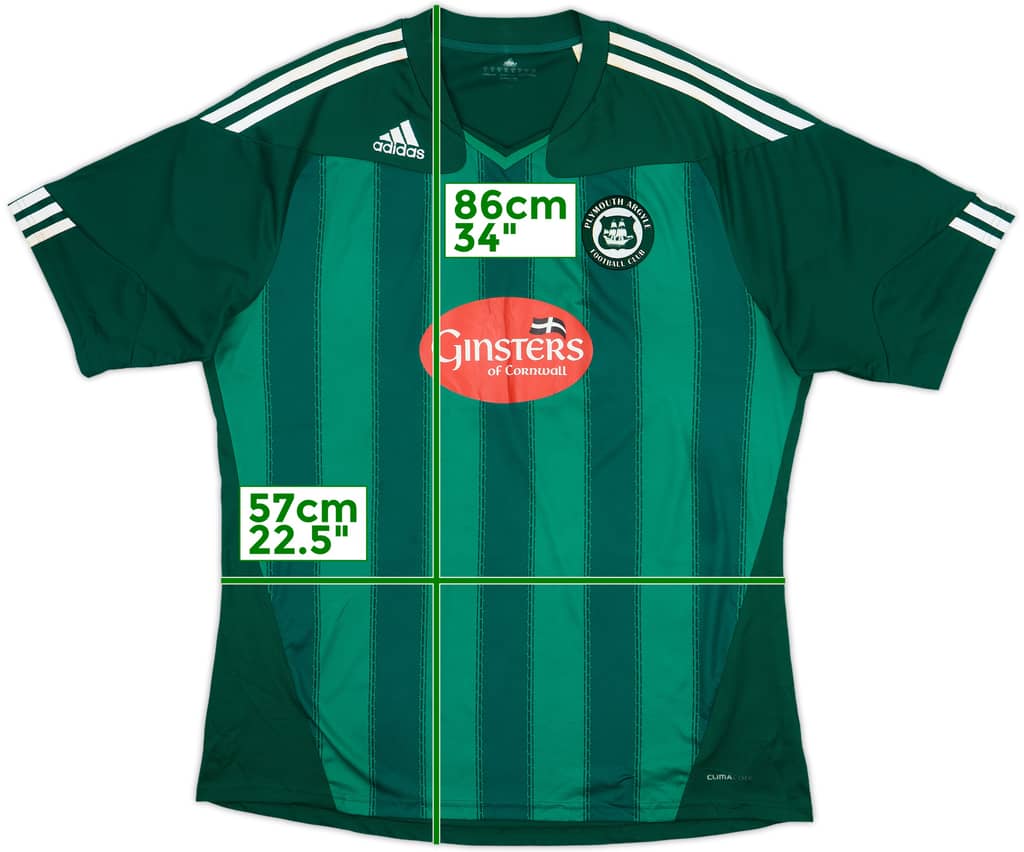 2010-11 Plymouth Home Shirt - 6/10 - (XL)