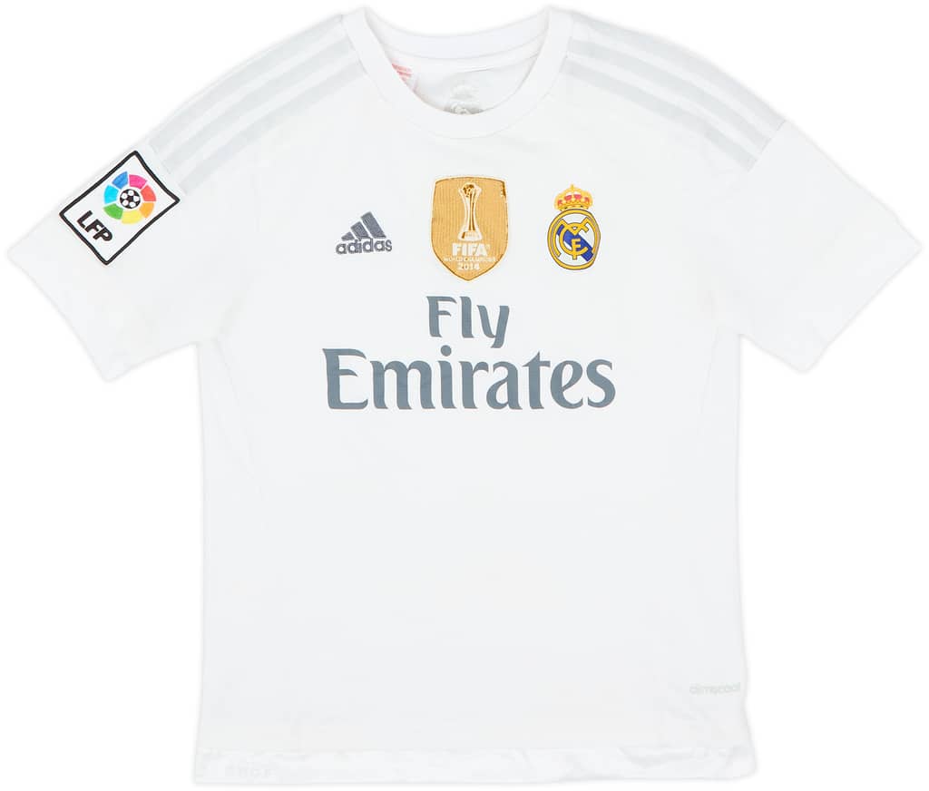 2015-16 Real Madrid Home Shirt - 6/10 - (M.Boys)