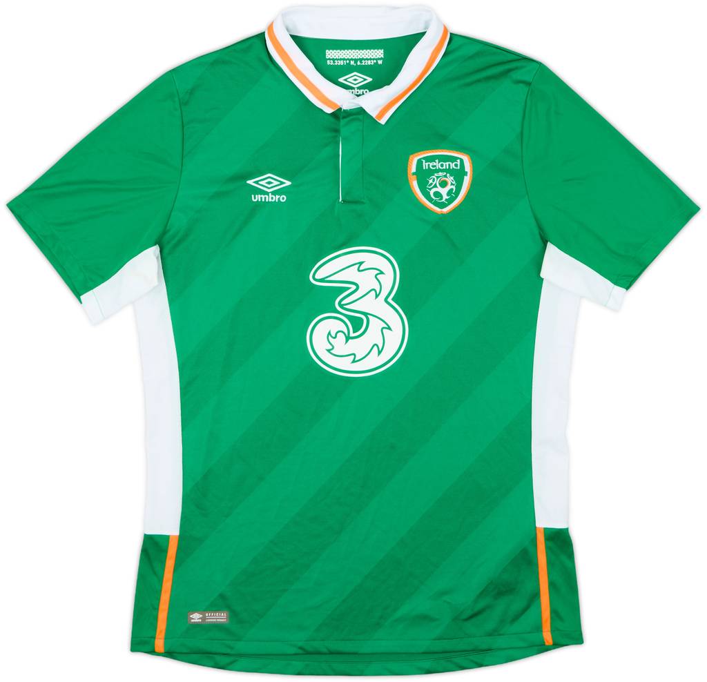 2014-16 Ireland Home Shirt - 8/10 - (L)