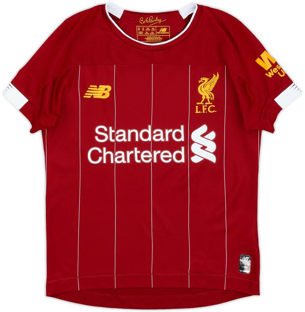 2019-20 Liverpool Home Shirt - 9/10 - (S.Boys)