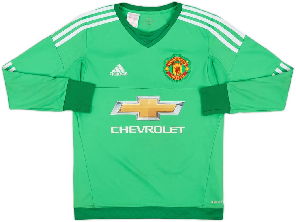 2015-16 Manchester United GK Shirt - 7/10 - (L.Boys)