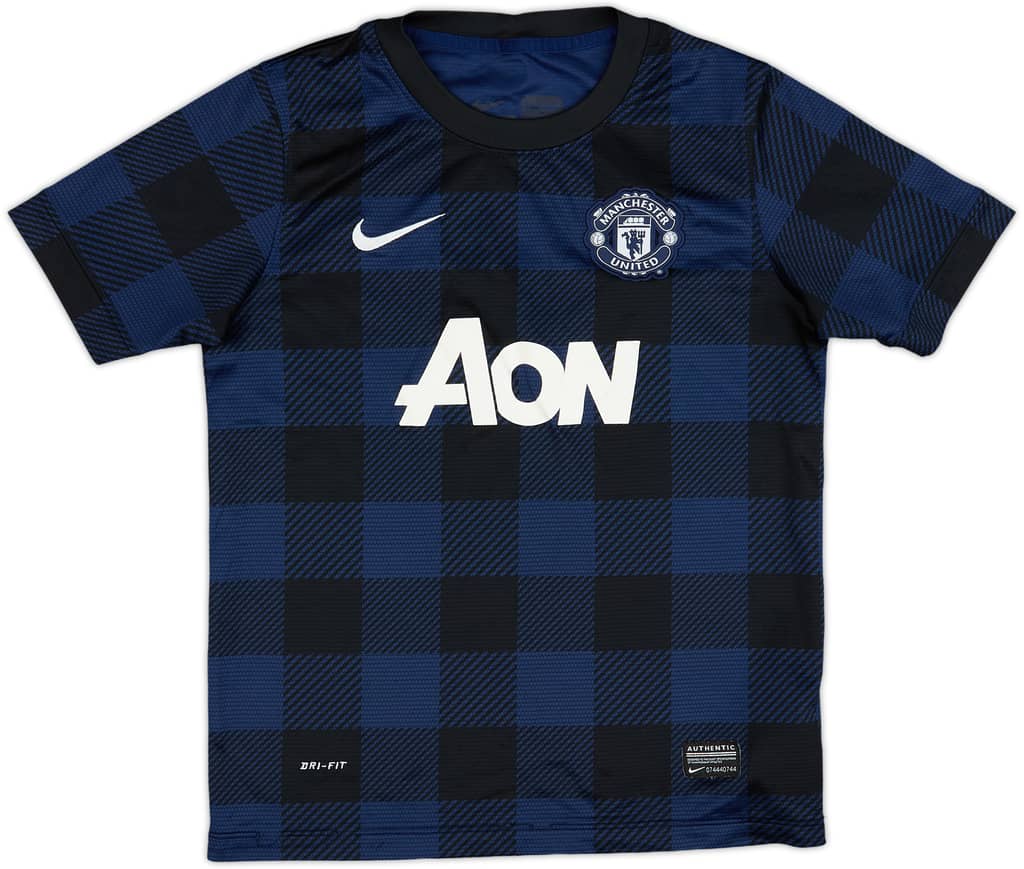 2013-14 Manchester United Away Shirt - 7/10 - (M.Boys)