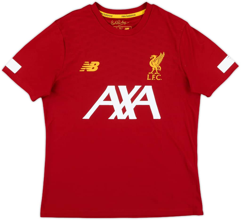 2019-20 Liverpool New Balance Training Shirt - 7/10 - (M.Boys)