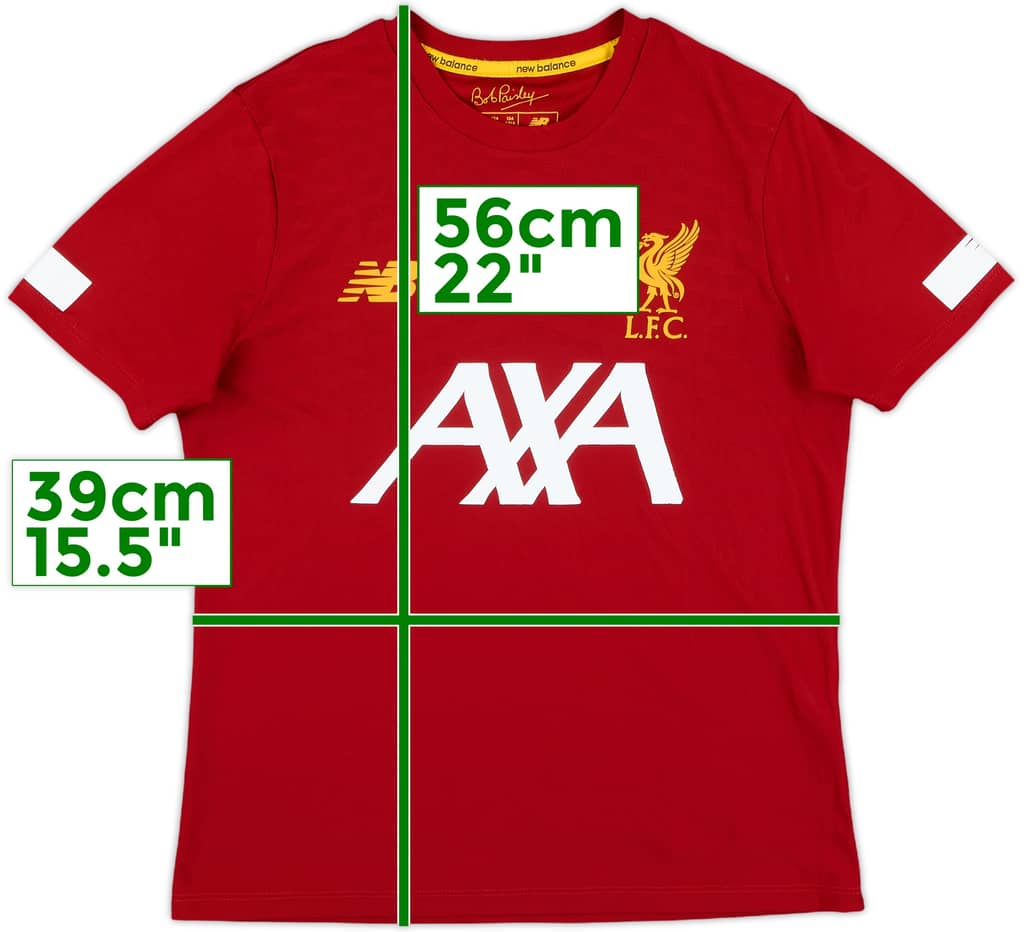 2019-20 Liverpool New Balance Training Shirt - 7/10 - (M.Boys)