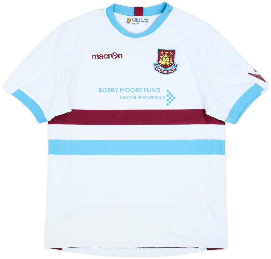 2010-12 West Ham Away Shirt - 8/10 - (L.Boys)