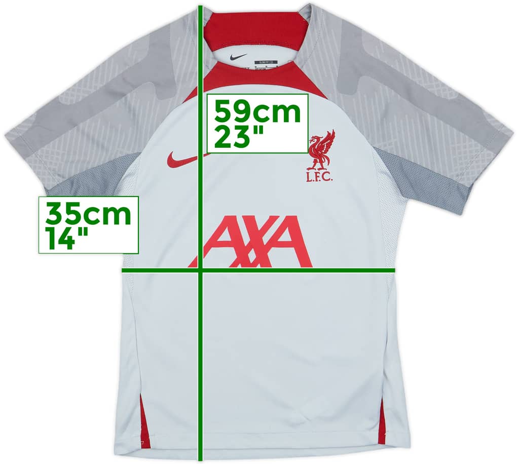 2023-24 Liverpool Nike Training Shirt - 8/10 - (M.Boys)