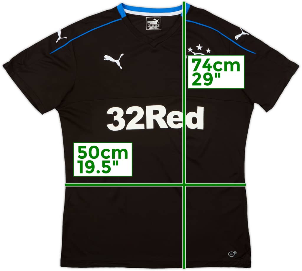 2017-18 Rangers Third Shirt - 8/10 - (L)