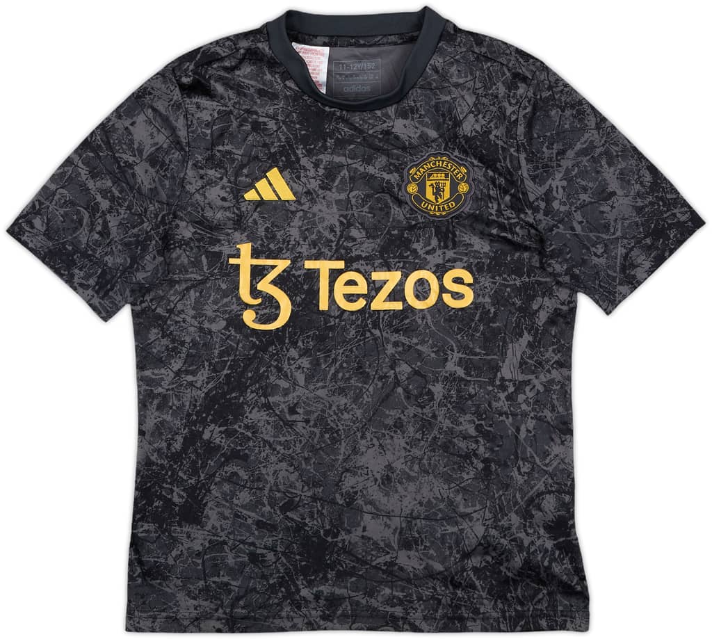 2023-24 Manchester United Training Shirt - 7/10 - (M.Boys)