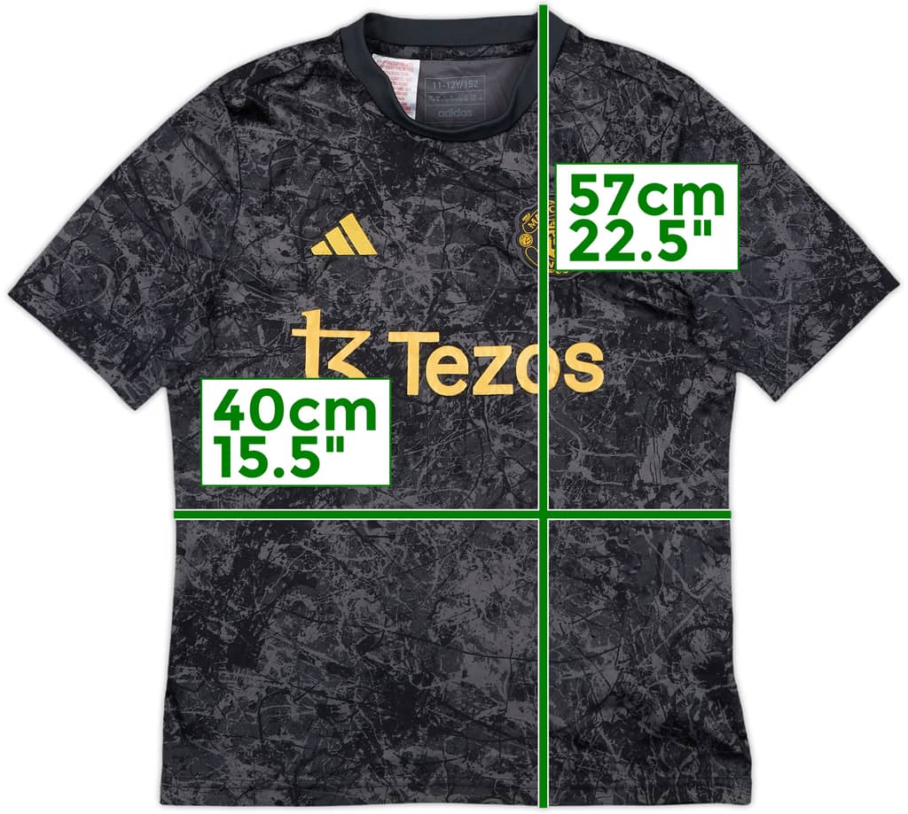2023-24 Manchester United Training Shirt - 7/10 - (M.Boys)