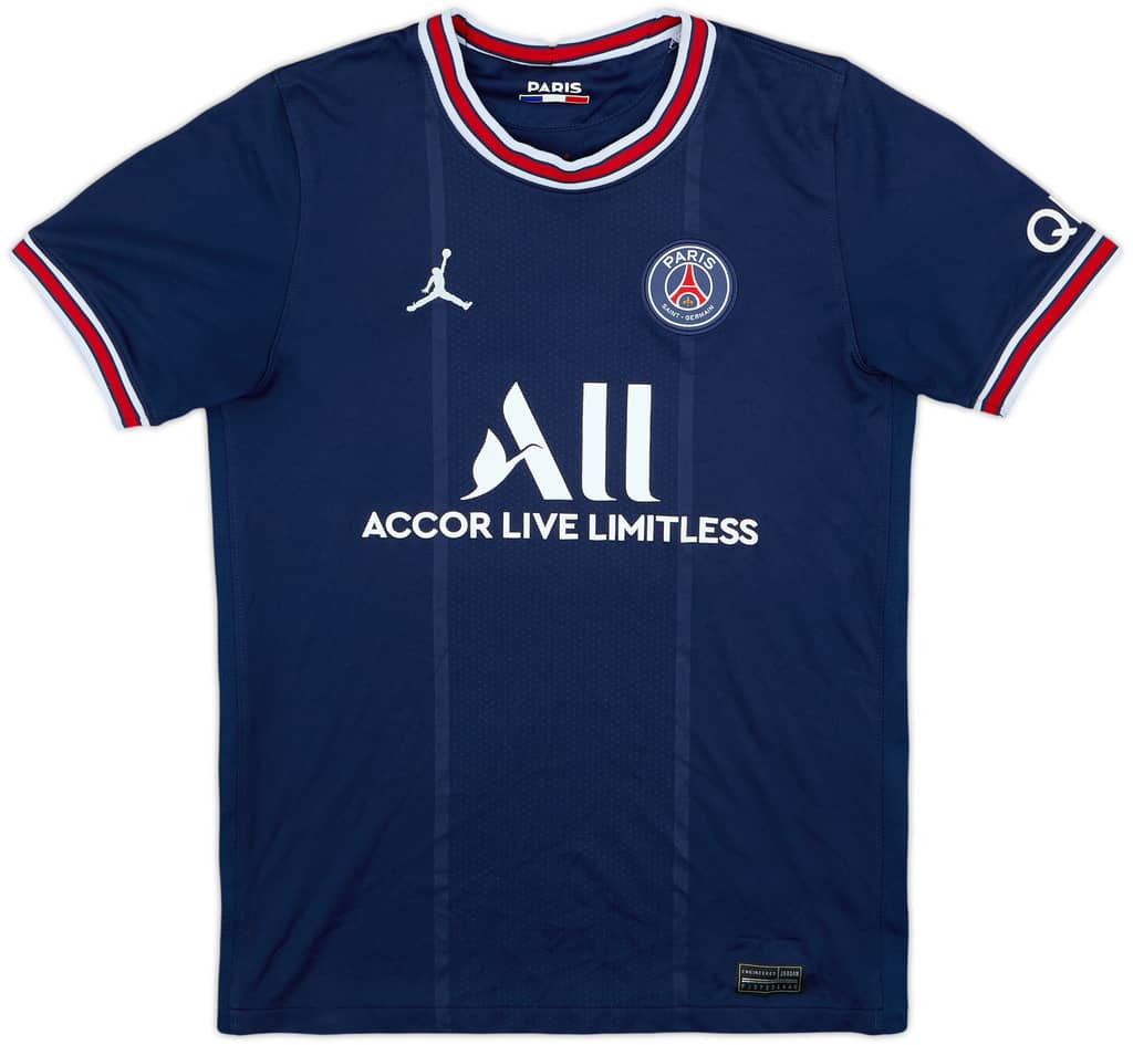 2021-22 Paris Saint-Germain Home Shirt - 6/10 - (L.Boys)