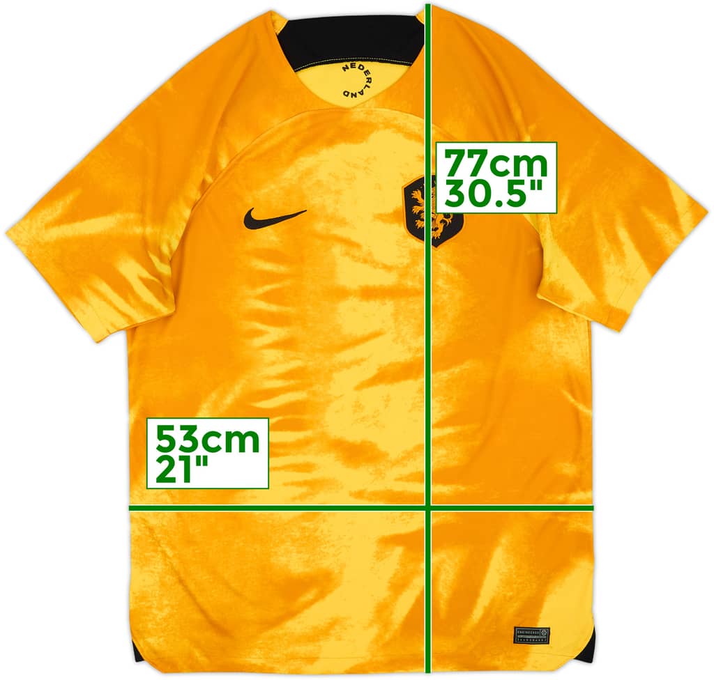 2022-23 Netherlands Home Shirt - 8/10 - (L)