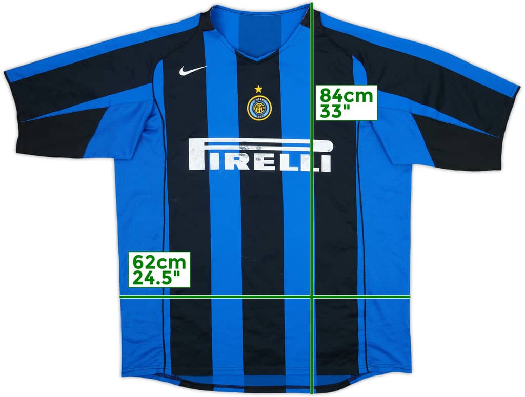 2004-05 Inter Milan Home Shirt - 5/10 - (XXL)
