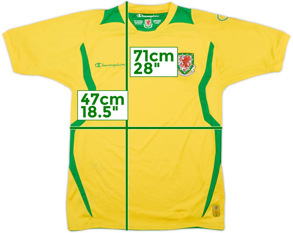 2006-07 Wales Away Shirt - 5/10 - (S)