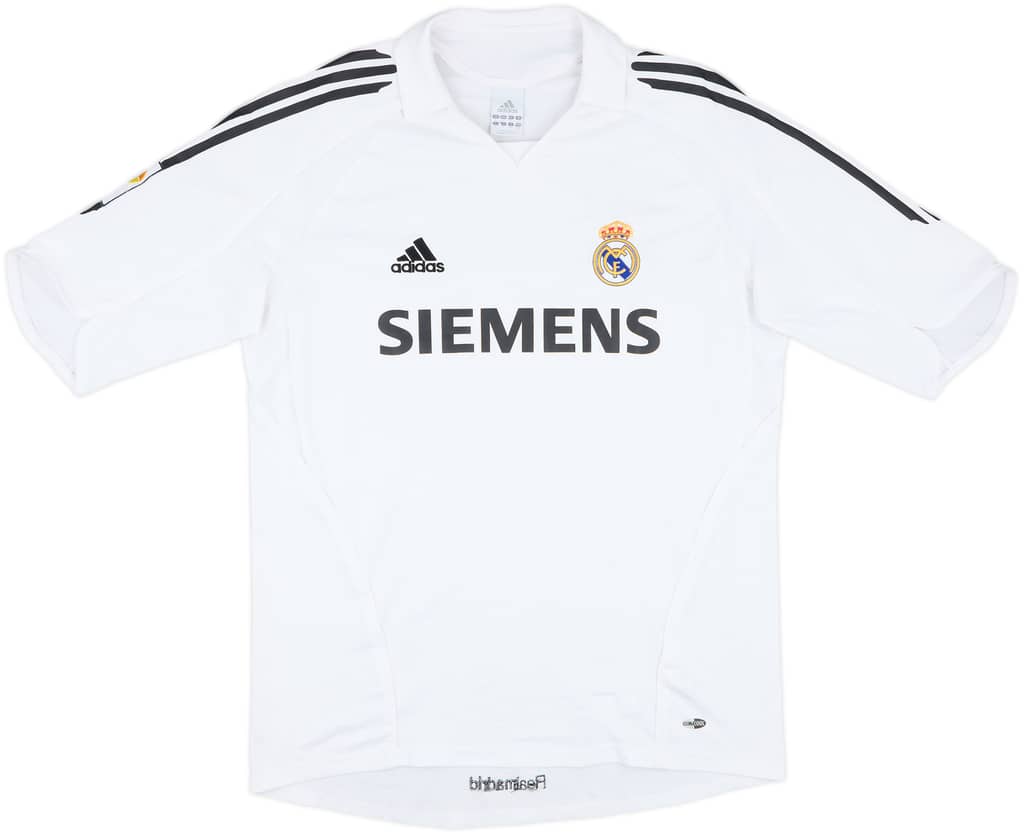 2005-06 Real Madrid Home Shirt - 8/10 - (L)