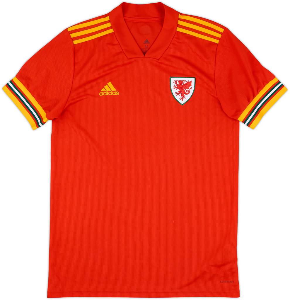 2020-21 Wales Home Shirt - 8/10 - (M)