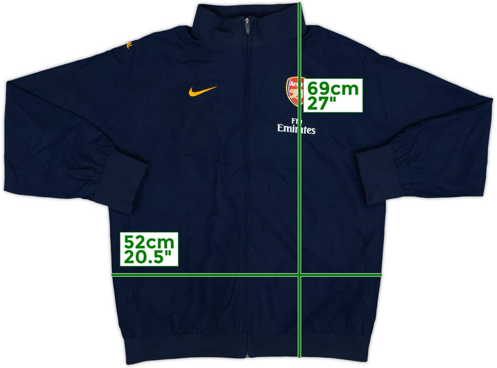 2008-09 Arsenal Nike Track Jacket - 8/10 - (XL.Boys)