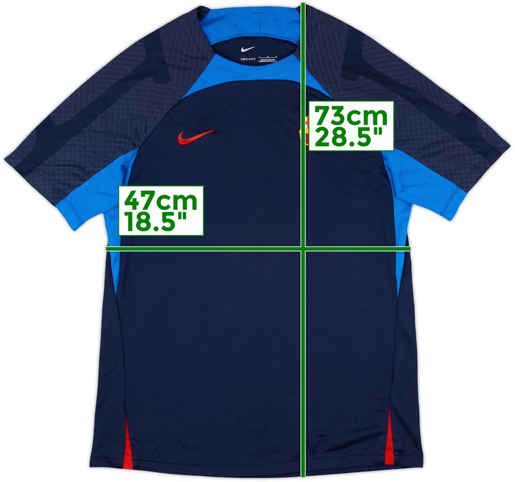 2022-23 Barcelona Nike Training Shirt - 8/10 - (L)