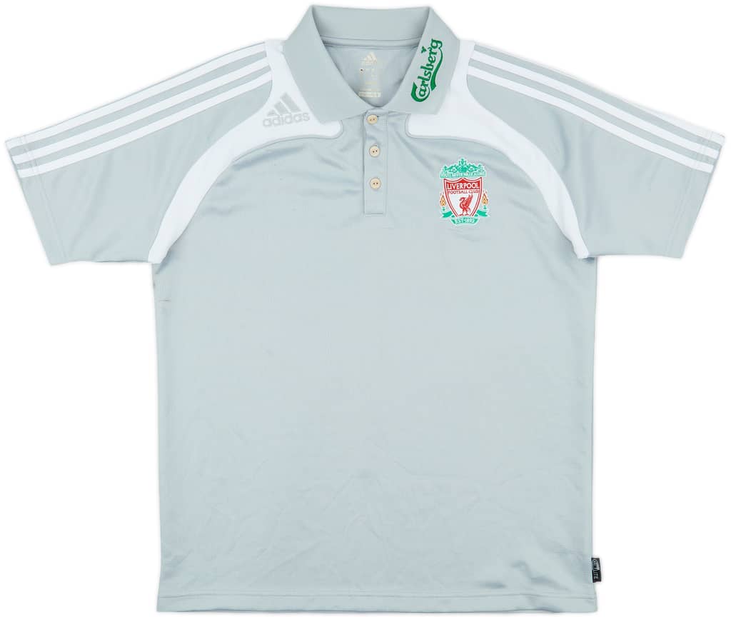 2008-09 Liverpool adidas Polo Shirt - 5/10 - (M)
