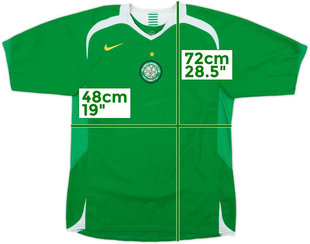 2005-06 Celtic Away Shirt - 4/10 - (M)