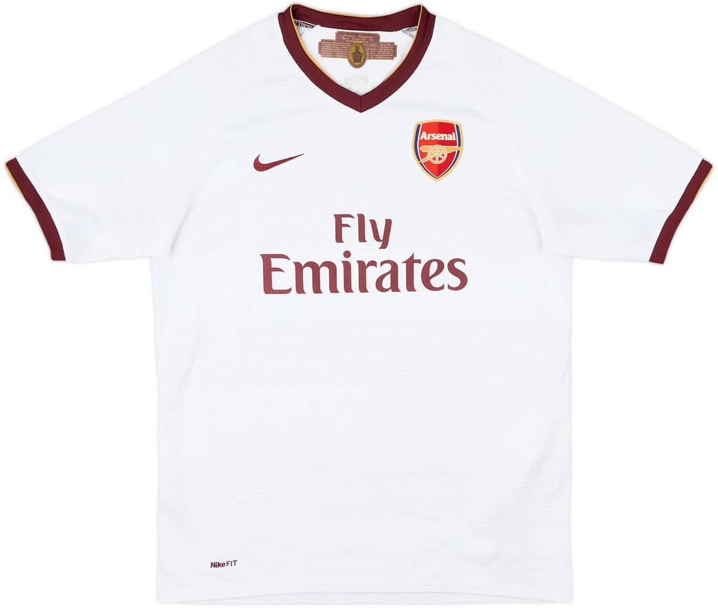 2007-08 Arsenal Away Shirt - 9/10 - (XL.Boys)